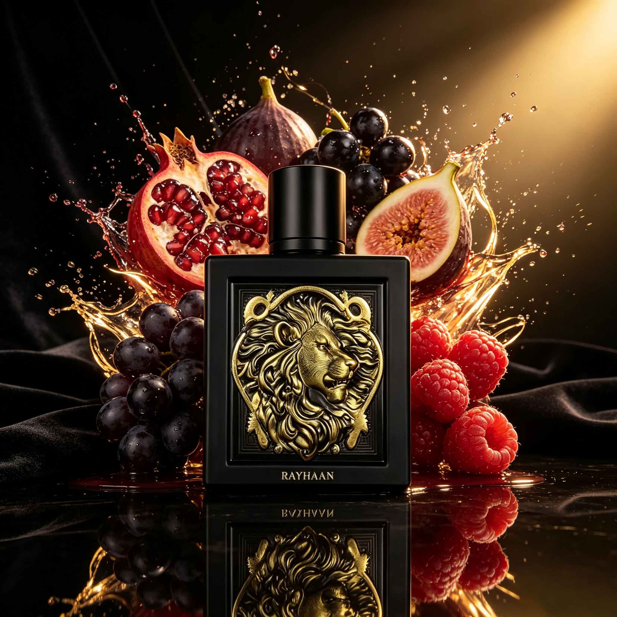 Perfume Fragrance Bottle - Rayhaan Golden Lion Men’S Perfume! Premium