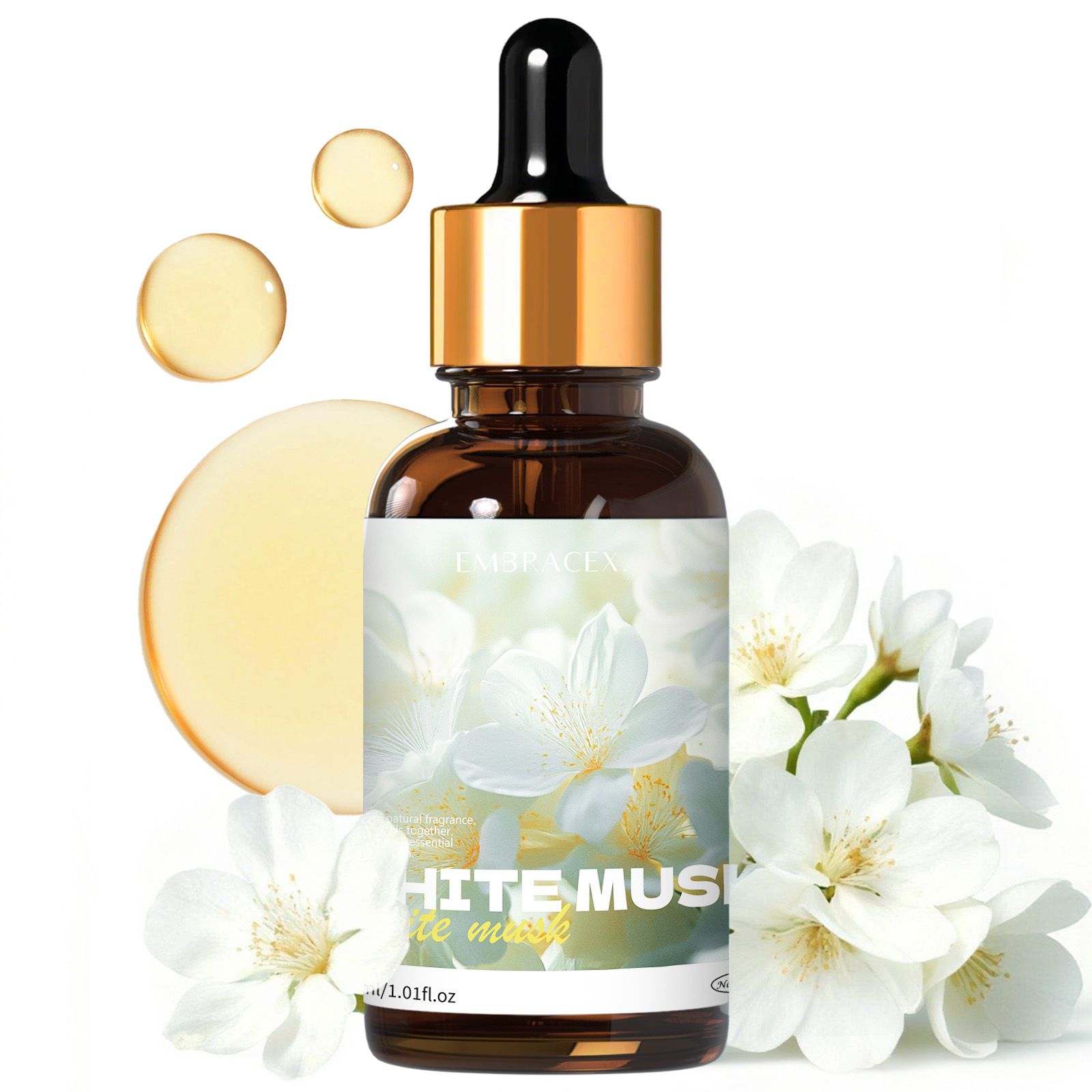 Perfume Fragrance Oils For Candles - 30ml White Musk Fragrance Oils Car