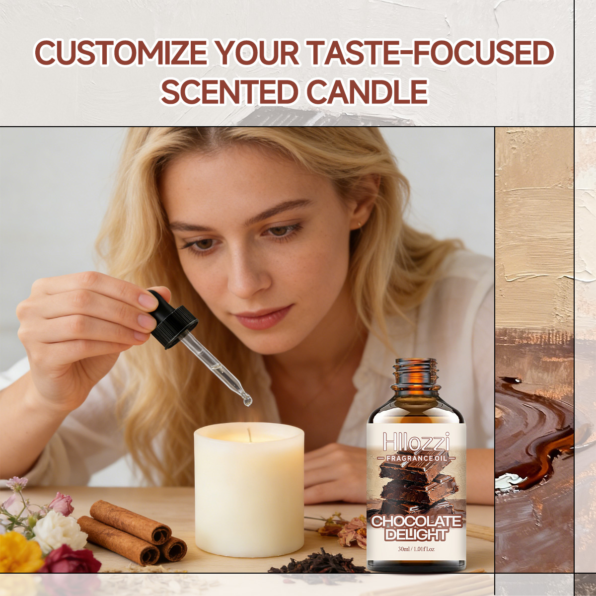 Chocolate Delight Fragrance Oi - Perfume Fragrance Oils For Candles ulasan dan harga