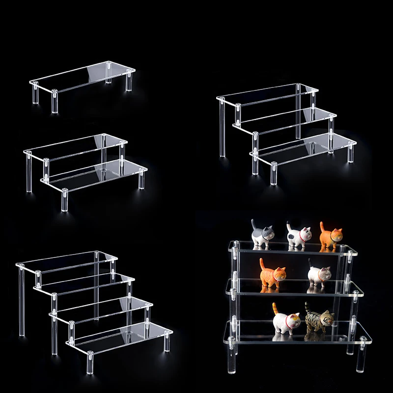 1-4 Layers Acrylic Display Sta - Perfume Fragrance Holder ulasan dan harga