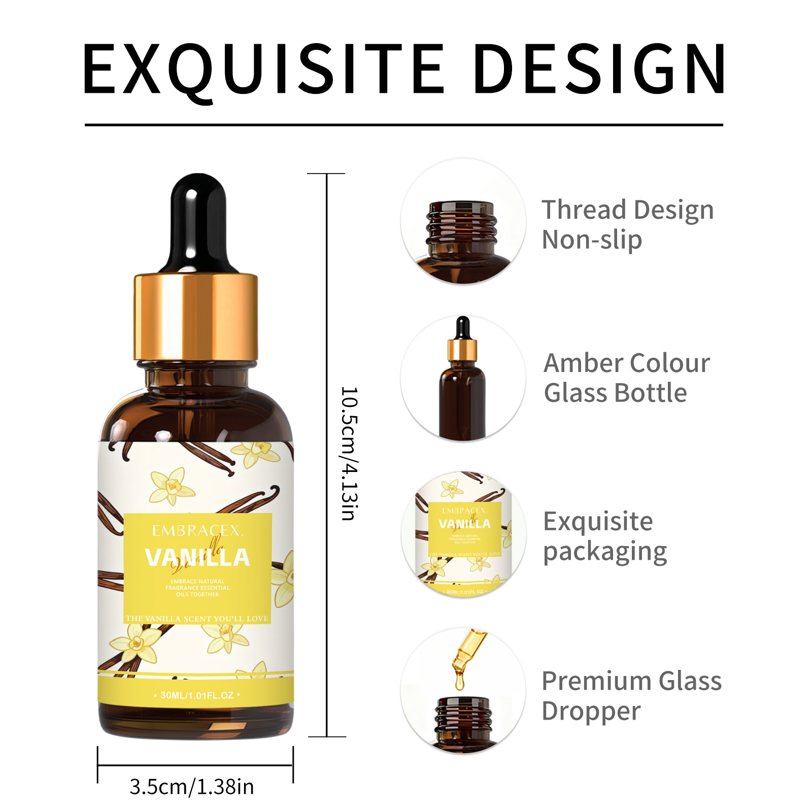 30ml Vanilla Fragrance Oils Fo - Perfume Fragrance Diffuser ulasan dan harga