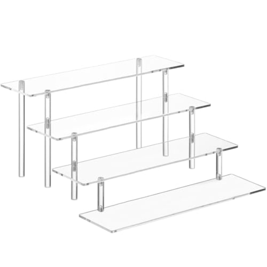 4 Tier Acrylic Perfume Organiz - Perfume Fragrance Holder ulasan dan harga
