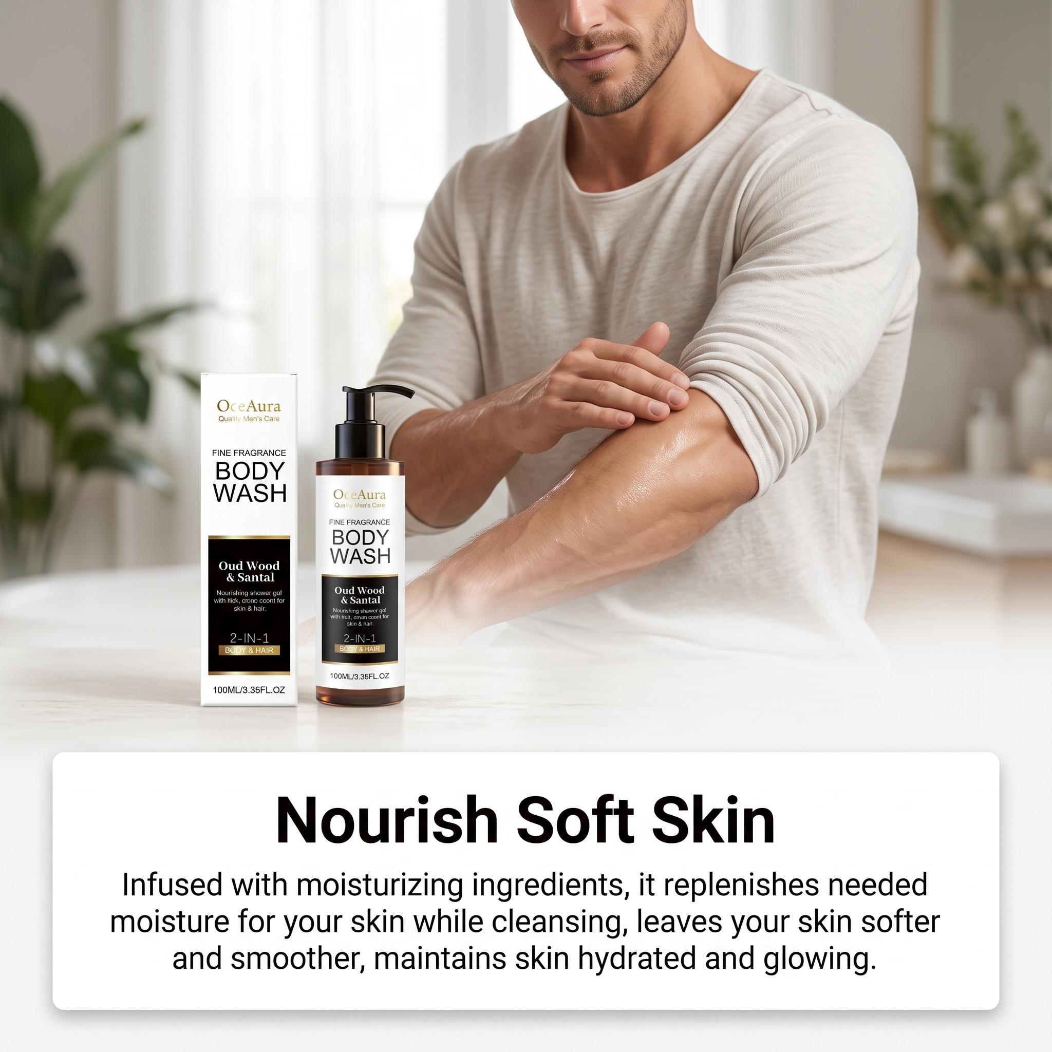 OceAura Sandalwood Body Wash F - Perfume Fragrance Lotion ulasan dan harga