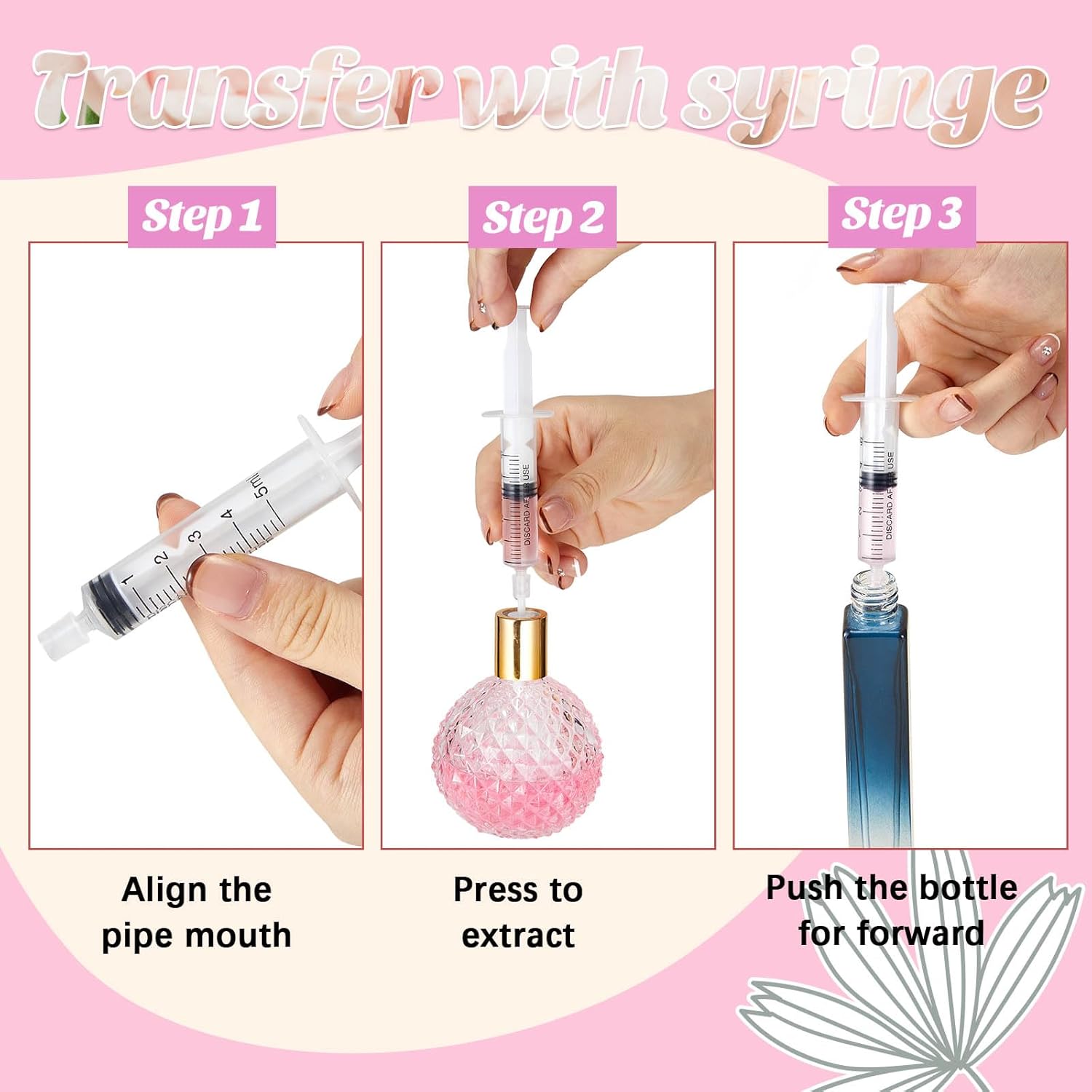 25/50PCS  perfume refill pump  - Perfume Fragrance Liquid ulasan dan harga