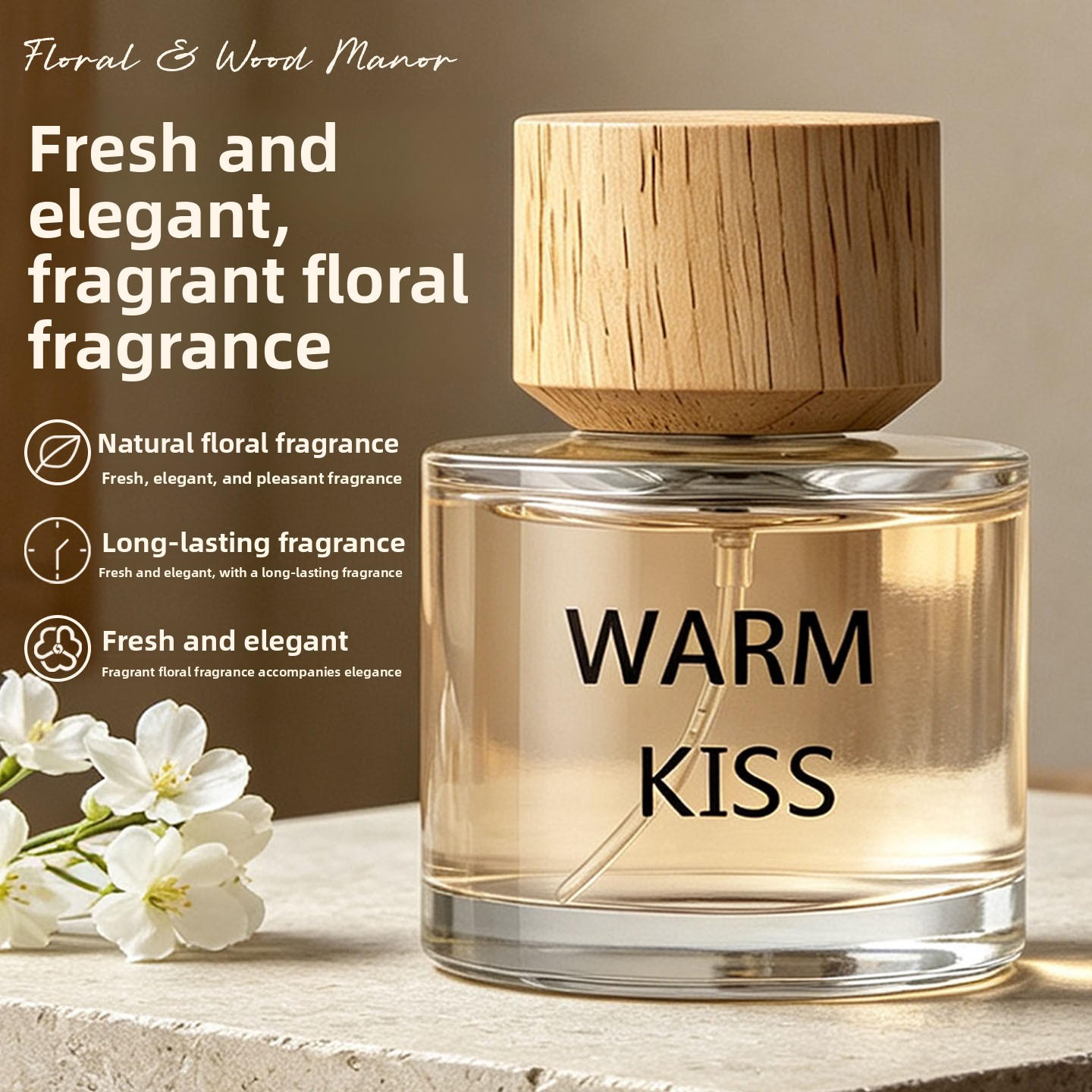 WARM KISS Female Eau de Parfum - Fragrance Perfume Note ulasan dan harga