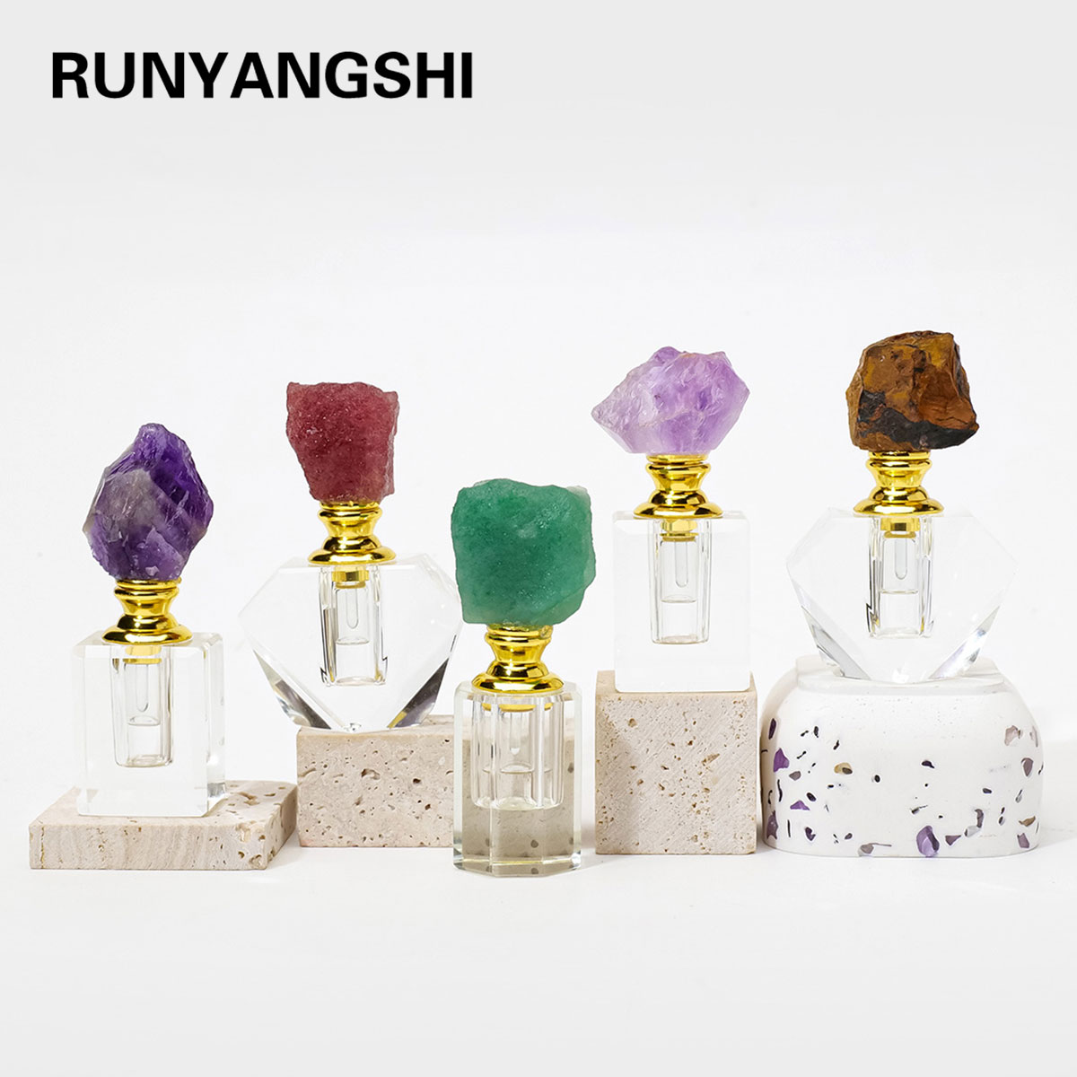 1PC Natural Amethyst Crystal C - Perfume Fragrance House ulasan dan harga