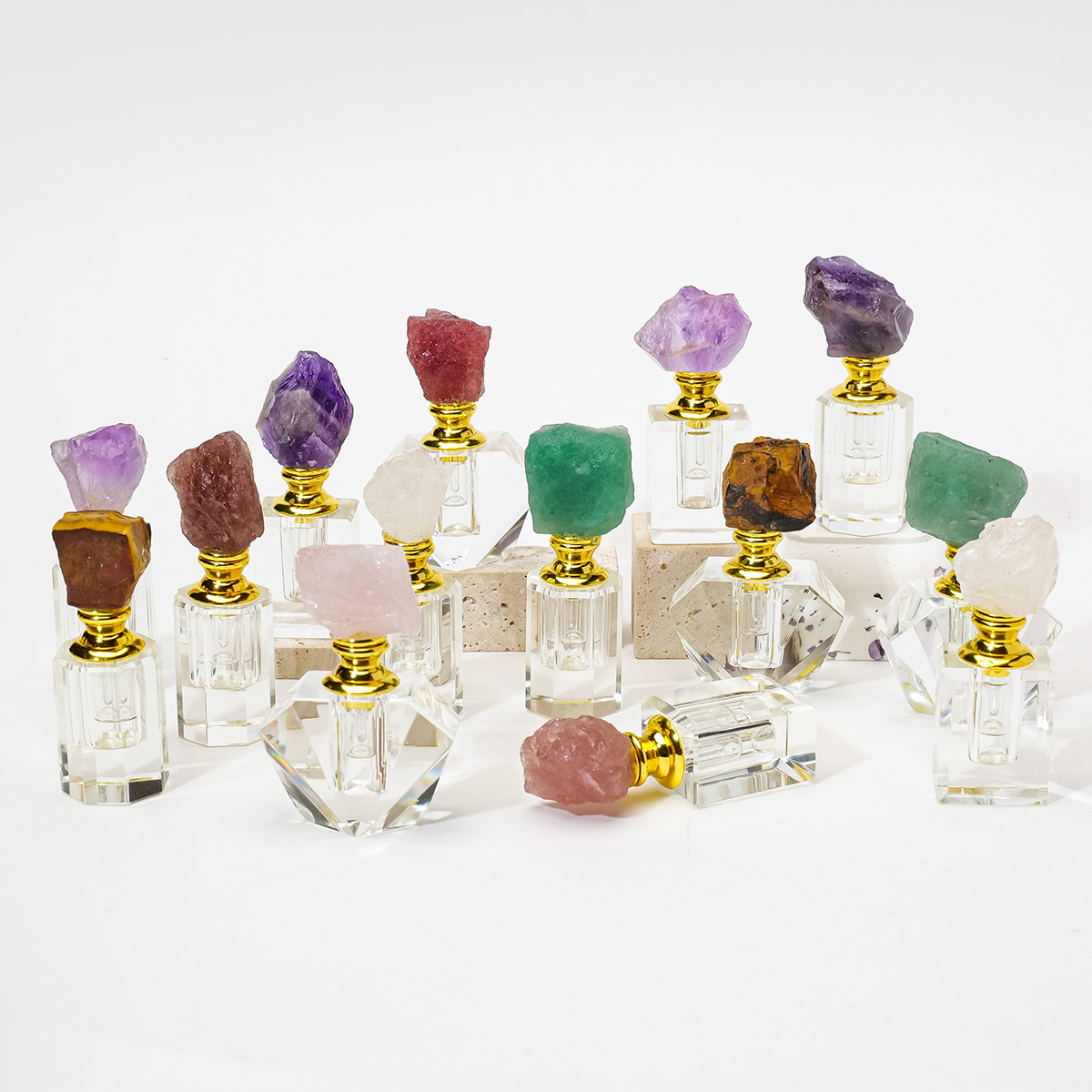 1PC Natural Amethyst Crystal C - Perfume Fragrance House ulasan dan harga