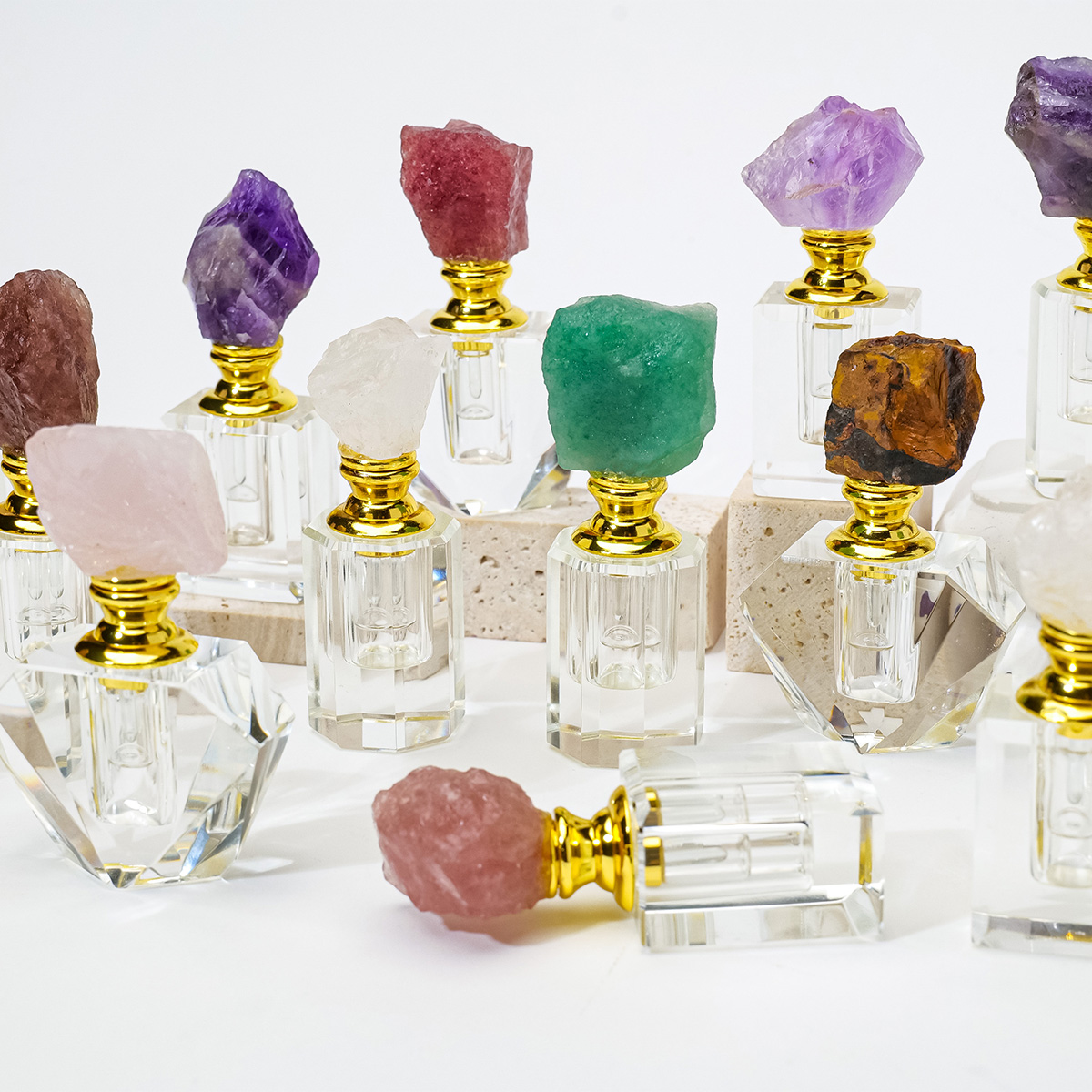 1PC Natural Amethyst Crystal C - Perfume Fragrance House ulasan dan harga