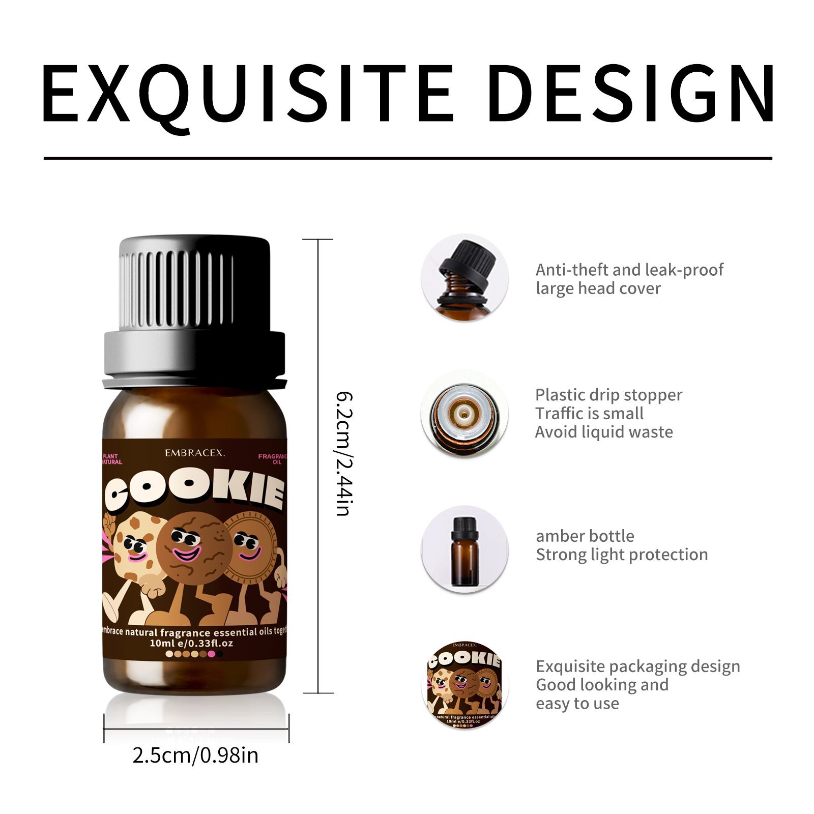 10ml Cookie Fragrance Oils For - Perfume Fragrance Oils For Candles ulasan dan harga