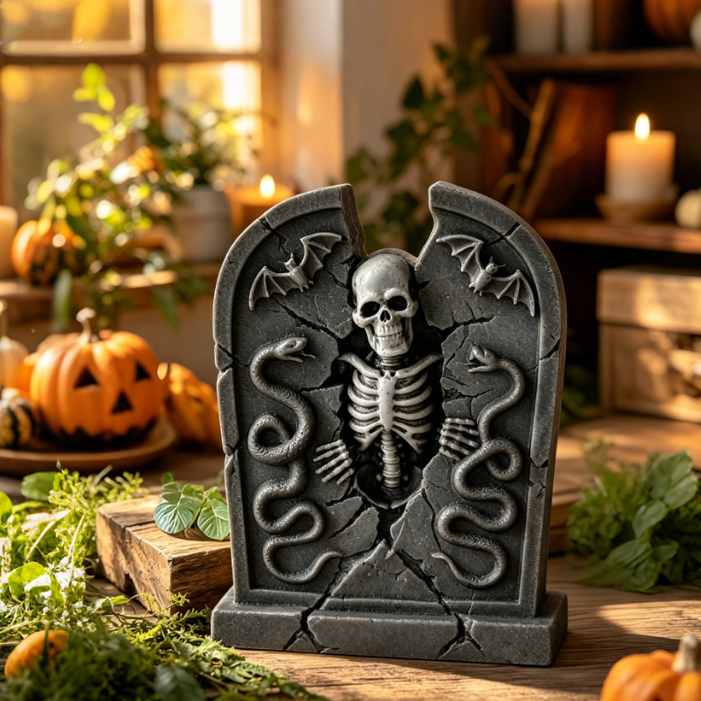 Halloween Tombstone Silicone M - Perfume Fragrance House ulasan dan harga