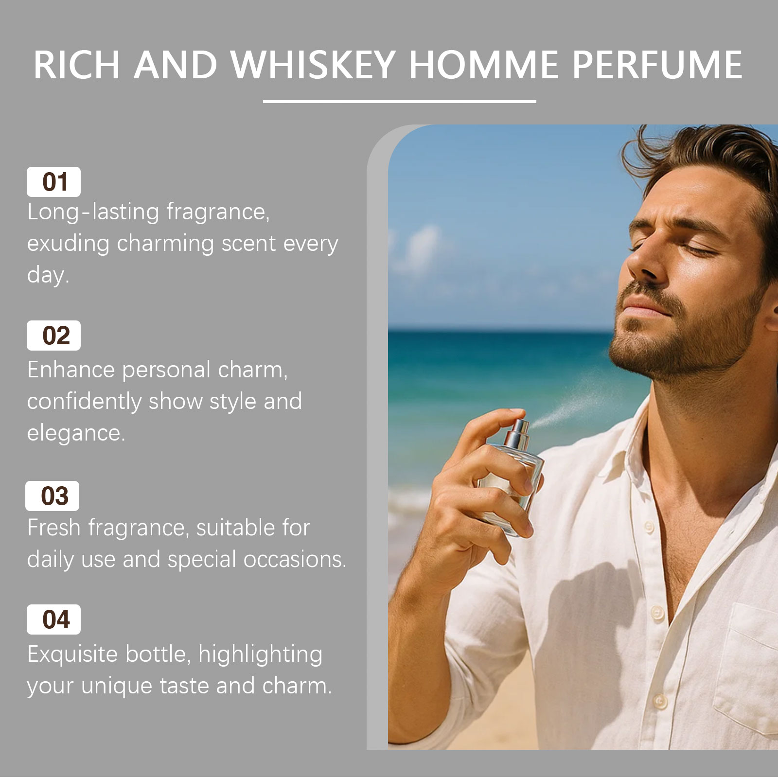 Warm Vanilla Men Cologne,Natur - Perfume Fragrance Concentration ulasan dan harga