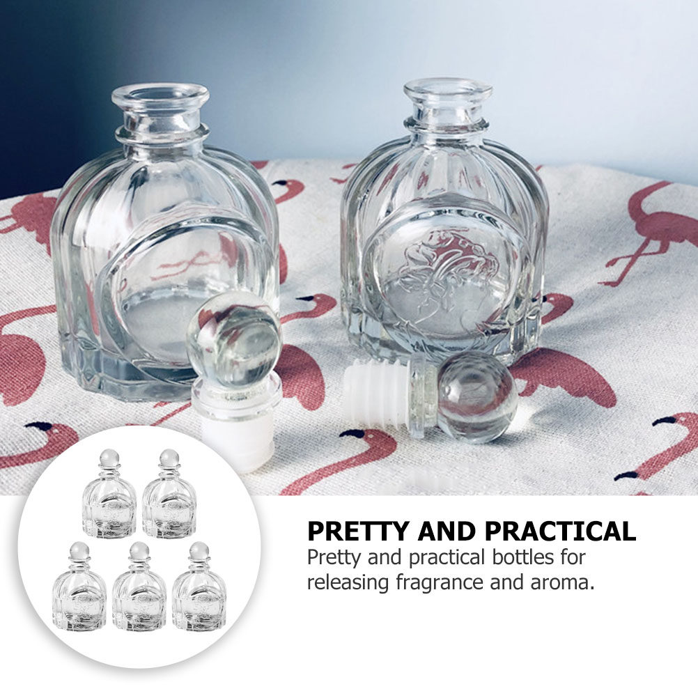5Sets Transparent French Style - Perfume Fragrance Diffuser ulasan dan harga