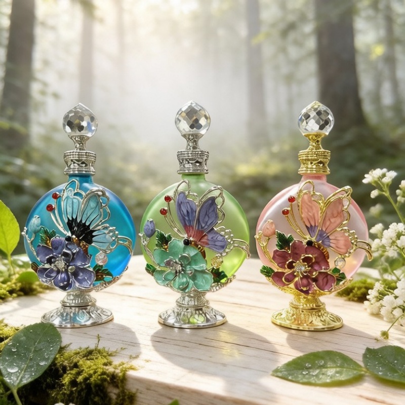 4pcs Empty Perfume Bottle Enam - Perfume Fragrance Lotion ulasan dan harga