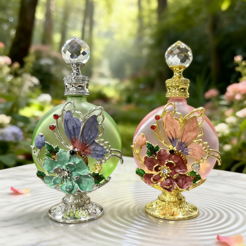 4pcs Empty Perfume Bottle Enam - Perfume Fragrance Lotion ulasan dan harga