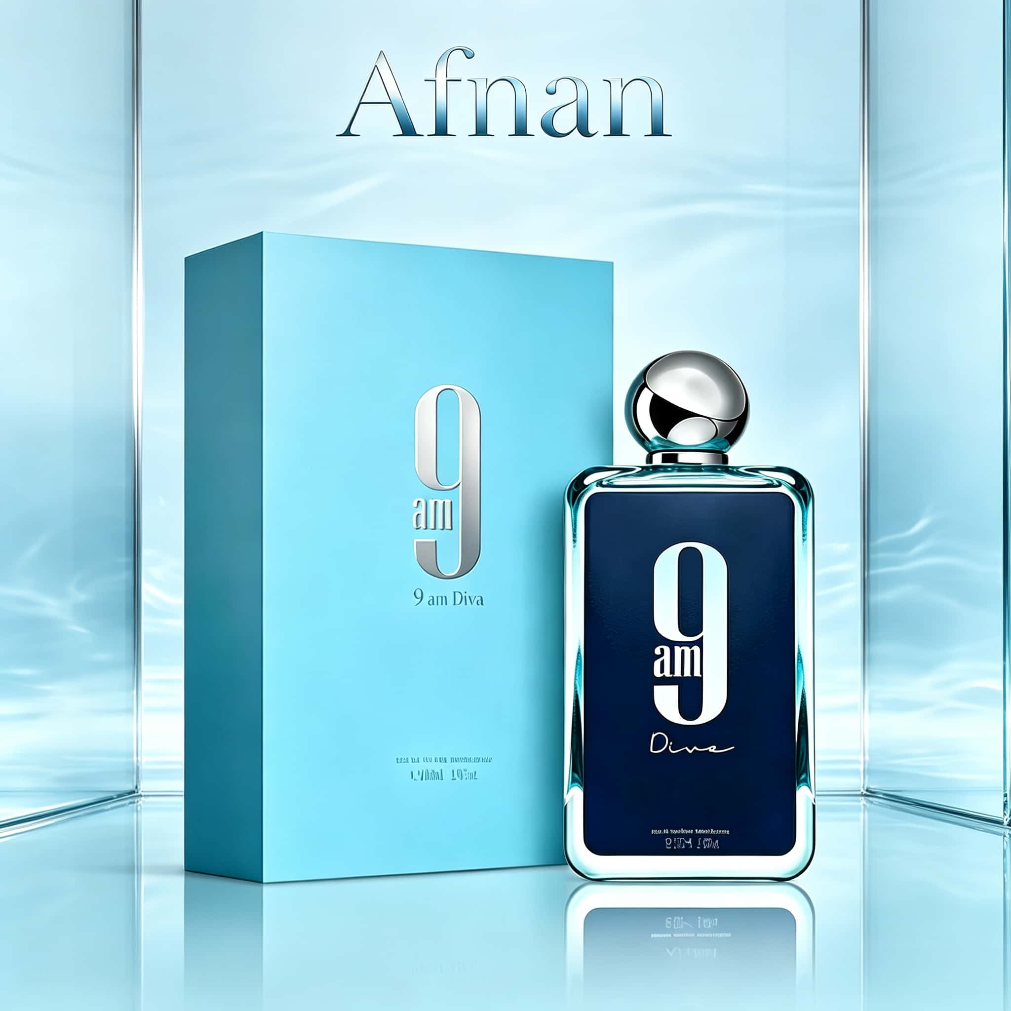 Afnan 9am Diva EDP 100ml Unise - Fragrance Perfume Spray ulasan dan harga