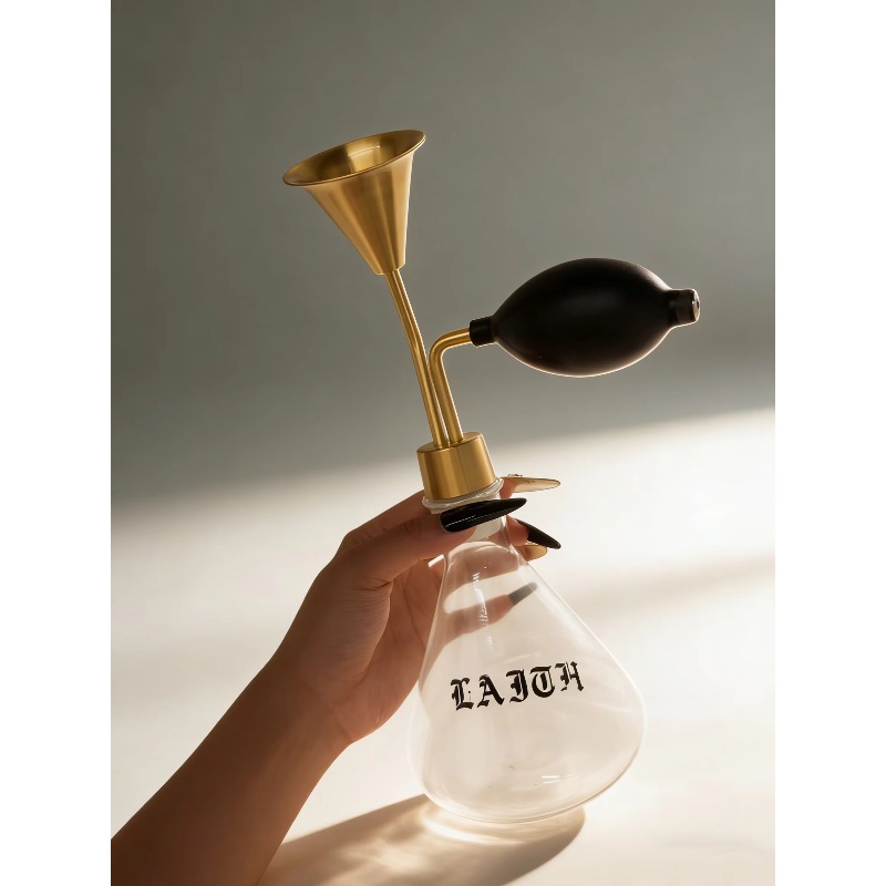 Golden‑Head Glass Smelling Bot - Perfume Fragrance Shop ulasan dan harga