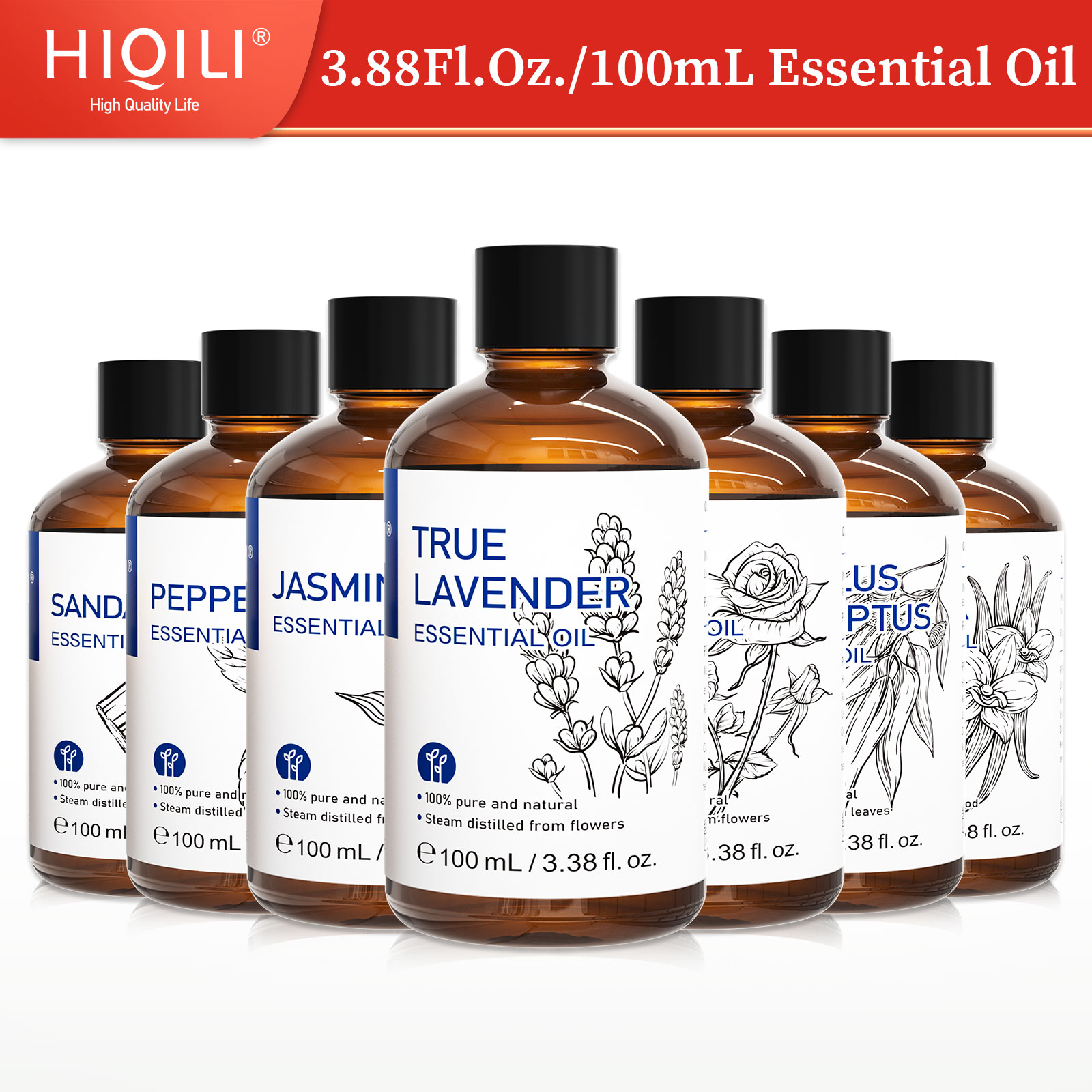 HIQILI 100% Natural,100mL Esse - Perfume Fragrance Oils For Candles ulasan dan harga
