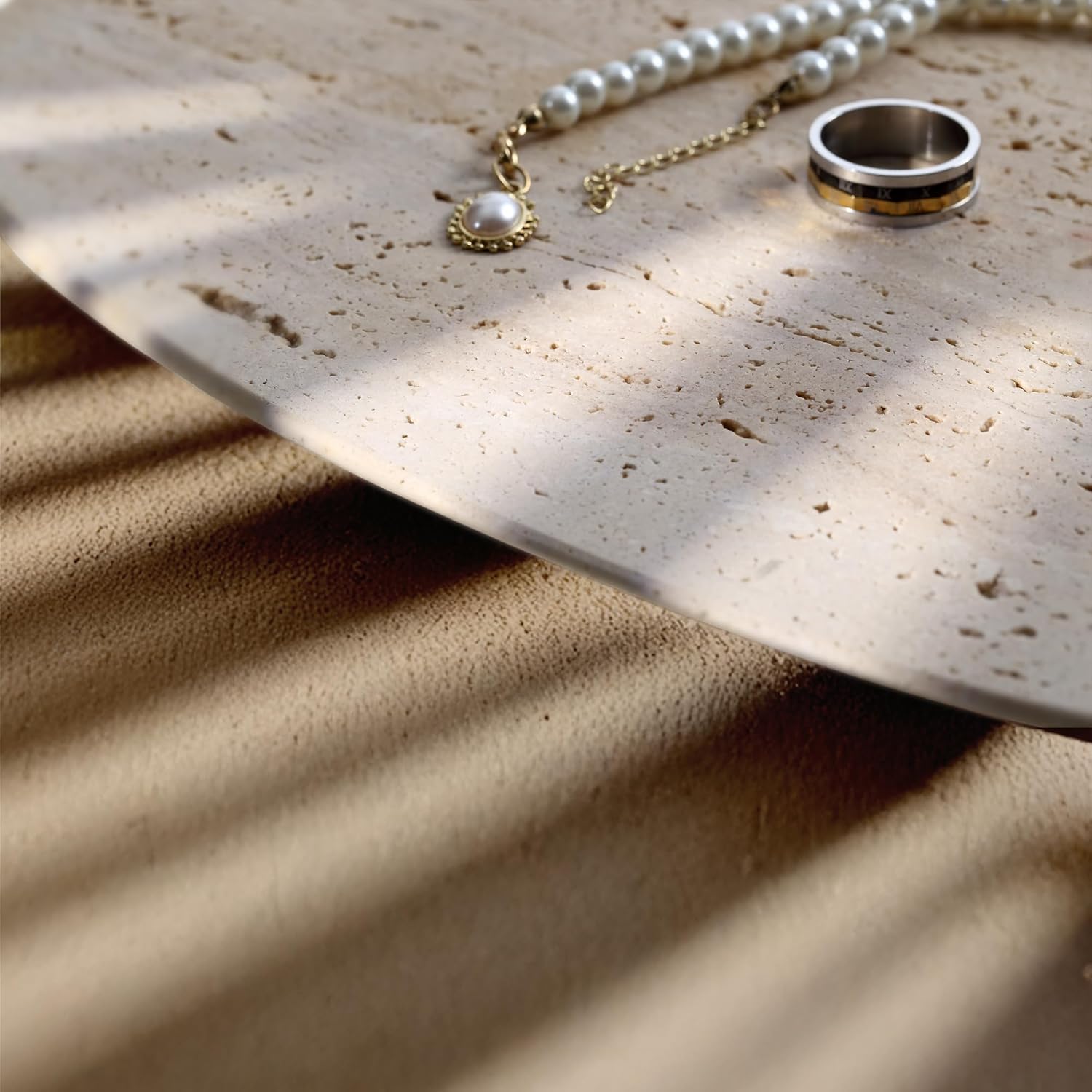 Travertine Vanity Tray for Bat - Perfume Fragrance House ulasan dan harga