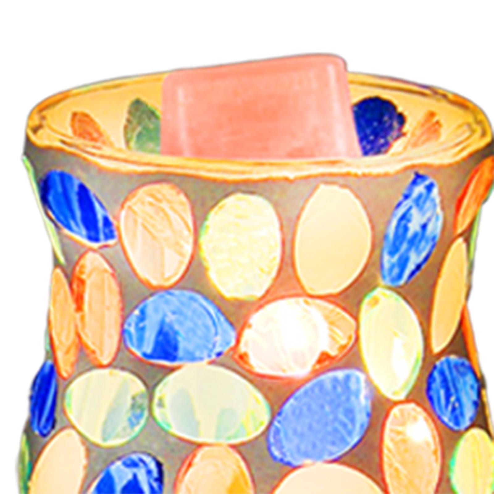 Mosaic Glass Plug in Wax Melt  - Perfume Fragrance Oils For Candles ulasan dan harga