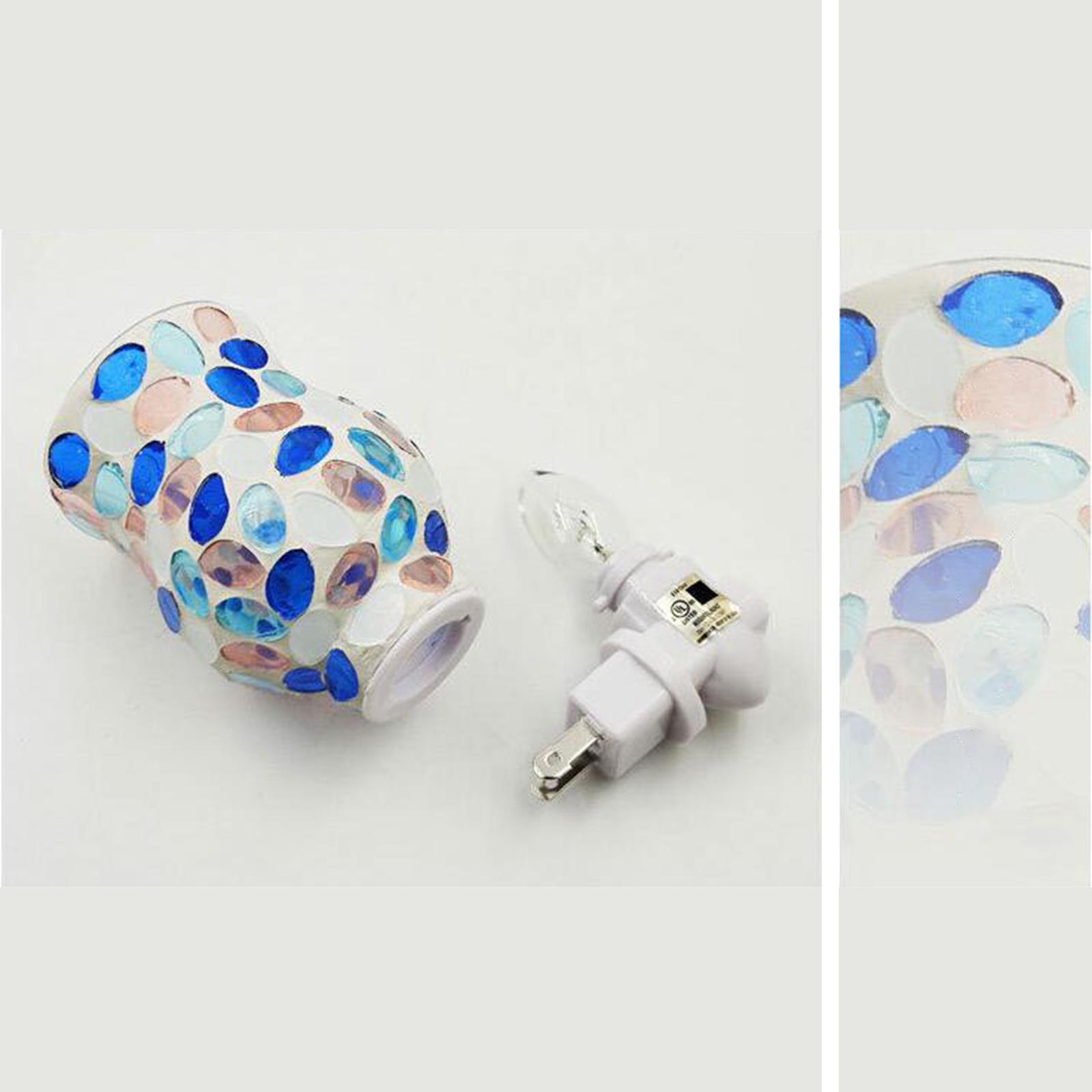 Mosaic Glass Plug in Wax Melt  - Perfume Fragrance Oils For Candles ulasan dan harga