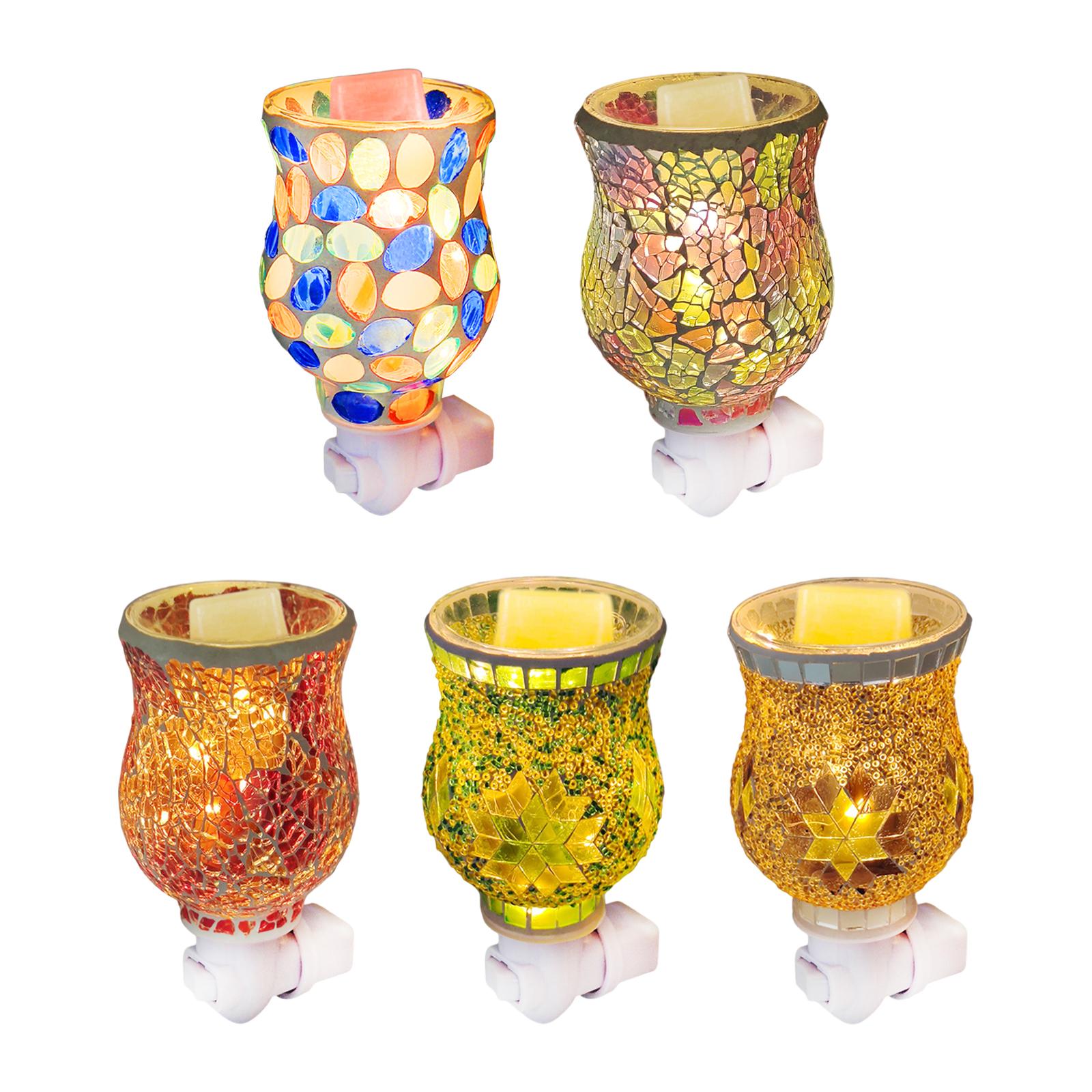 Mosaic Glass Plug in Wax Melt  - Perfume Fragrance Oils For Candles ulasan dan harga