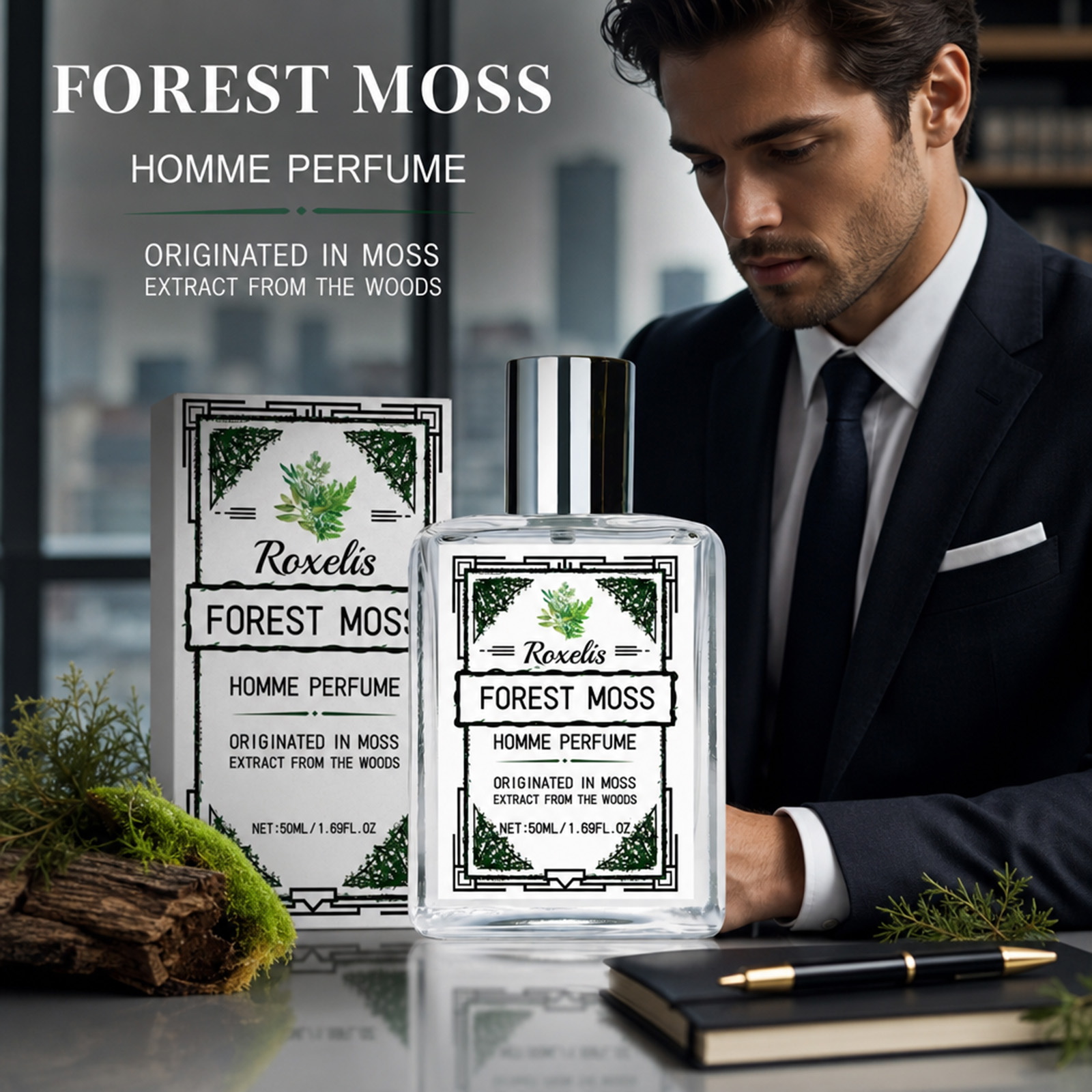 Forest and Whiskey Scent Perfu - Fragrance Perfume Spray ulasan dan harga