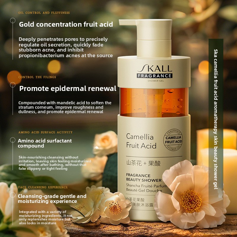 Camellia Fruit Acid Body Wash  - Perfume Fragrance Lotion ulasan dan harga